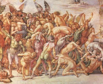 Luca Signorelli The Damned Cast in Hell (mk08) oil painting picture